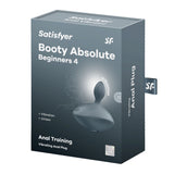 Satisfyer Booty Absolute Beginners 4 - Grey USB Rechargeable Vibrating Butt Plug - Image 6
