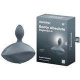 Satisfyer Booty Absolute Beginners 4 - Grey USB Rechargeable Vibrating Butt Plug - Image 1
