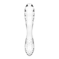 Satisfyer Dazzling Crystal 1 - Clear - Clear Glass Double Ended Dildo