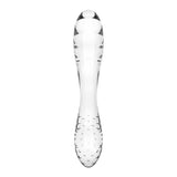 Satisfyer Dazzling Crystal 1 - Clear - Clear Glass Double Ended Dildo - Image 6
