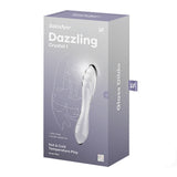 Satisfyer Dazzling Crystal 1 - Clear - Clear Glass Double Ended Dildo - Image 7