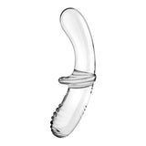 Satisfyer Double Crystal - Clear Glass Double Ended Dildo - Image 5