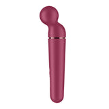 Satisfyer Planet Wand-er - Berry - Berry/Rose Gold USB Rechargeable Massager Wand - Image 3