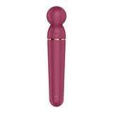 Satisfyer Planet Wand-er - Berry - Berry/Rose Gold USB Rechargeable Massager Wand - Image 4