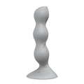 Satisfyer Triple Ball-R - Grey - Grey 18 cm Beaded and Weighted Dildo