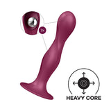 Satisfyer Doule Ball-R - Red - Red Anal Plug - Image 2