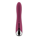 Satisfyer Spinning Vibe 1 - Red - Red 17.8 cm USB Rechargeable Rotating Vibrator - Image 8
