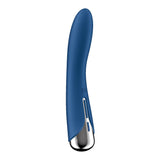 Satisfyer Spinning Vibe 1 - Blue - Blue 17.8 cm USB Rechargeable Rotating Vibrator - Image 7