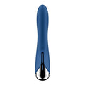 Satisfyer Spinning Vibe 1 - Blue - Blue 17.8 cm USB Rechargeable Rotating Vibrator