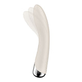 Satisfyer Spinning Vibe 1 - Beige - Beige 17.8 cm USB Rechargeable Rotating Vibrator - Image 4