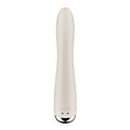 Satisfyer Spinning Vibe 1 - Beige - Beige 17.8 cm USB Rechargeable Rotating Vibrator