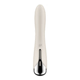 Satisfyer Spinning Vibe 1 - Beige - Beige 17.8 cm USB Rechargeable Rotating Vibrator - Image 8
