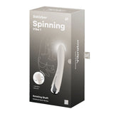 Satisfyer Spinning Vibe 1 - Beige - Beige 17.8 cm USB Rechargeable Rotating Vibrator - Image 9