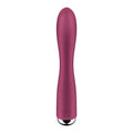Satisfyer Spinning Rabbit 1 - Red - Red 20 cm USB Rechargeable Rotating Rabbit Vibrator