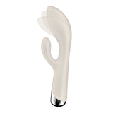 Satisfyer Spinning Rabbit 1 - Beige - Beige 20 cm USB Rechargeable Rotating Rabbit Vibrator - Image 4