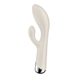 Satisfyer Spinning Rabbit 1 - Beige - Beige 20 cm USB Rechargeable Rotating Rabbit Vibrator - Image 5