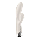 Satisfyer Spinning Rabbit 1 - Beige - Beige 20 cm USB Rechargeable Rotating Rabbit Vibrator - Image 7