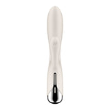 Satisfyer Spinning Rabbit 1 - Beige - Beige 20 cm USB Rechargeable Rotating Rabbit Vibrator - Image 8