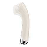 Satisfyer Spinning G-Spot 1 - Beige - Beige 16.5 cm USB Rechargeable Rotating Vibrator - Image 4