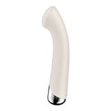 Satisfyer Spinning G-Spot 1 - Beige - Beige 16.5 cm USB Rechargeable Rotating Vibrator - Image 5