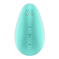 Satisfyer Pixie Dust - Mint/Pink - Mint/Pink USB Rechargeable Vibrating Air Pulse Stimulator