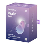 Satisfyer Pixie Dust - Violet/Pink - Violet/Pink USB Rechargeable Vibrating Air Pulse Stimulator - Image 7