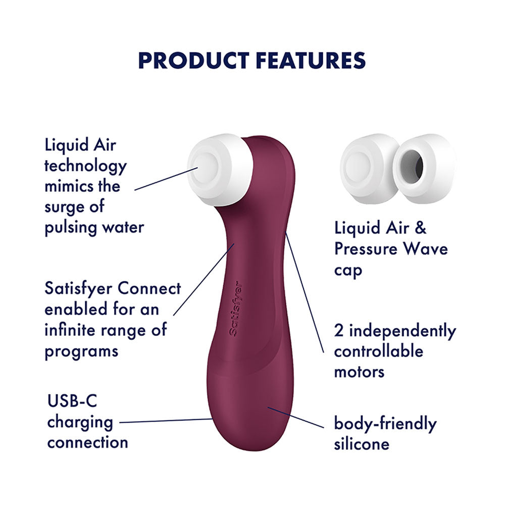 Satisfyer Pro 2 Generation 3 with App Control Clitoral Stimulator