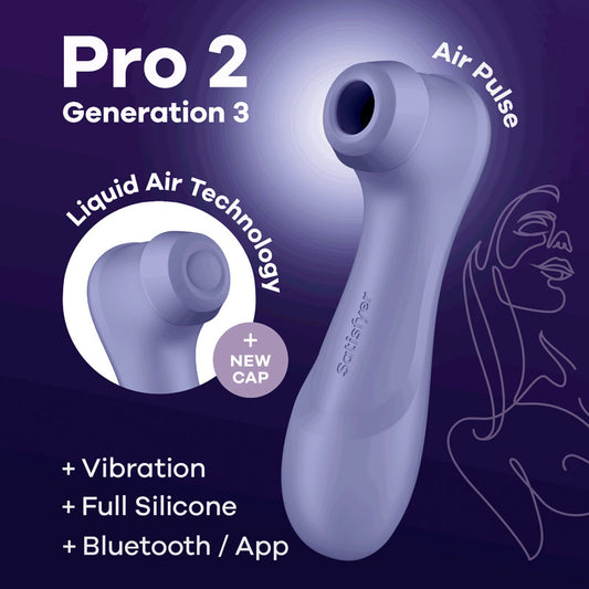 Purple electronic device with text on a dark purple background