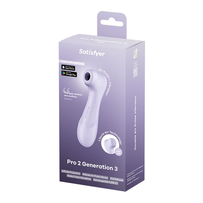 Satisfyer Pro 2 Generation 3 packaging on a white background