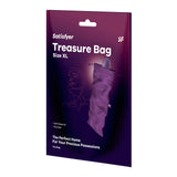 Satisfyer Treasure Bag XLarge - Violet - Violet XL Toy Storage Bag - Image 1