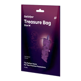 Satisfyer Treasure Bag Medium - Violet - Violet Medium Toy Storage Bag - Image 1