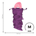 Satisfyer Treasure Bag Medium - Violet - Violet Medium Toy Storage Bag