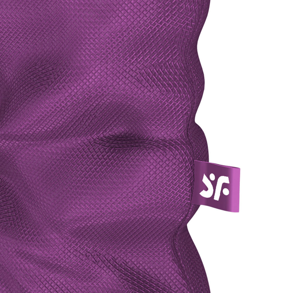 Satisfyer Treasure Bag Large - Violet - Violet Large Toy Storage Bag