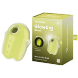 Satisfyer Glowing Ghost - Yellow - Glow in Dark Yellow USB Rechargeable Air Pulse Stimulator - Image 1