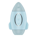 Satisfyer Mission Control - Blue - Blue USB Rechargeable Vibrating Air Pulse Stimulator