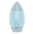 Satisfyer Mission Control - Blue - Blue USB Rechargeable Vibrating Air Pulse Stimulator