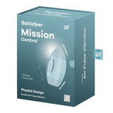 Satisfyer Mission Control - Blue - Blue USB Rechargeable Vibrating Air Pulse Stimulator - Image 7