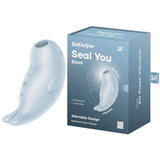 Satisfyer Seal You Soon - Baby Blue USB Rechargeable Air Pulse Stimulator - Image 1