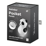 Satisfyer Pocket Panda - Black USB Rechargeable Air Pulse Stimulator - Image 9