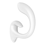 Satisfyer G For Goddess 1 - White - White USB Rechargeable Vibrator with Clit Stim - Image 6