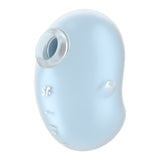 Satisfyer Cutie Ghost - Blue - Blue USB Rechargeable Air Pulse Stimulator - Image 5