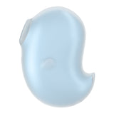 Satisfyer Cutie Ghost - Blue - Blue USB Rechargeable Air Pulse Stimulator - Image 6