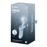 Satisfyer Heat Flex 4 - Blue - Blue USB Rechargeable Heating Vibrator - Image 8