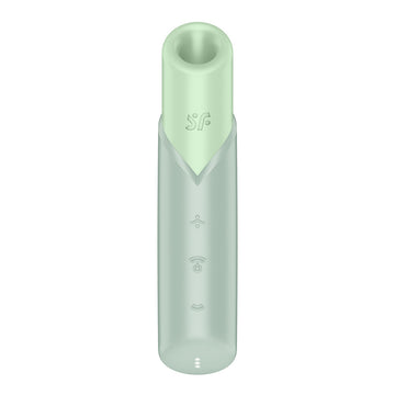 Satisfyer Naughty Kiss - Mint Green USB Rechargeable Air Pulse Stimulator