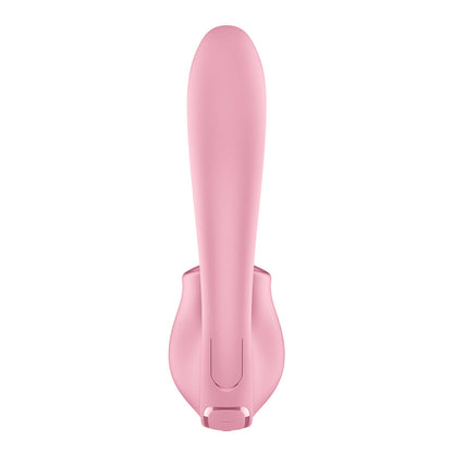 Satisfyer Tongue Genius - Pink USB Rechargeable Vibrator with Flicking Clit Stimulator