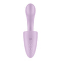 Satisfyer Tongue Expert - Violet 18 cm USB Rechargeable Vibrator with Flicking Clit Stimulator