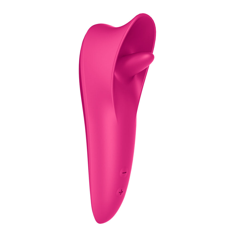 Satisfyer Tongue Master - Pink 14.4 cm Flicking Clitoral Stimulator