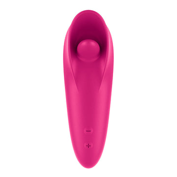 Satisfyer Tongue Master - Pink 14.4 cm USB Rechargeable Flicking Clitoral Stimulator