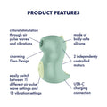 Satisfyer Din-OOOH - Mint Green USB Rechargeable Air Pulse Stimulator