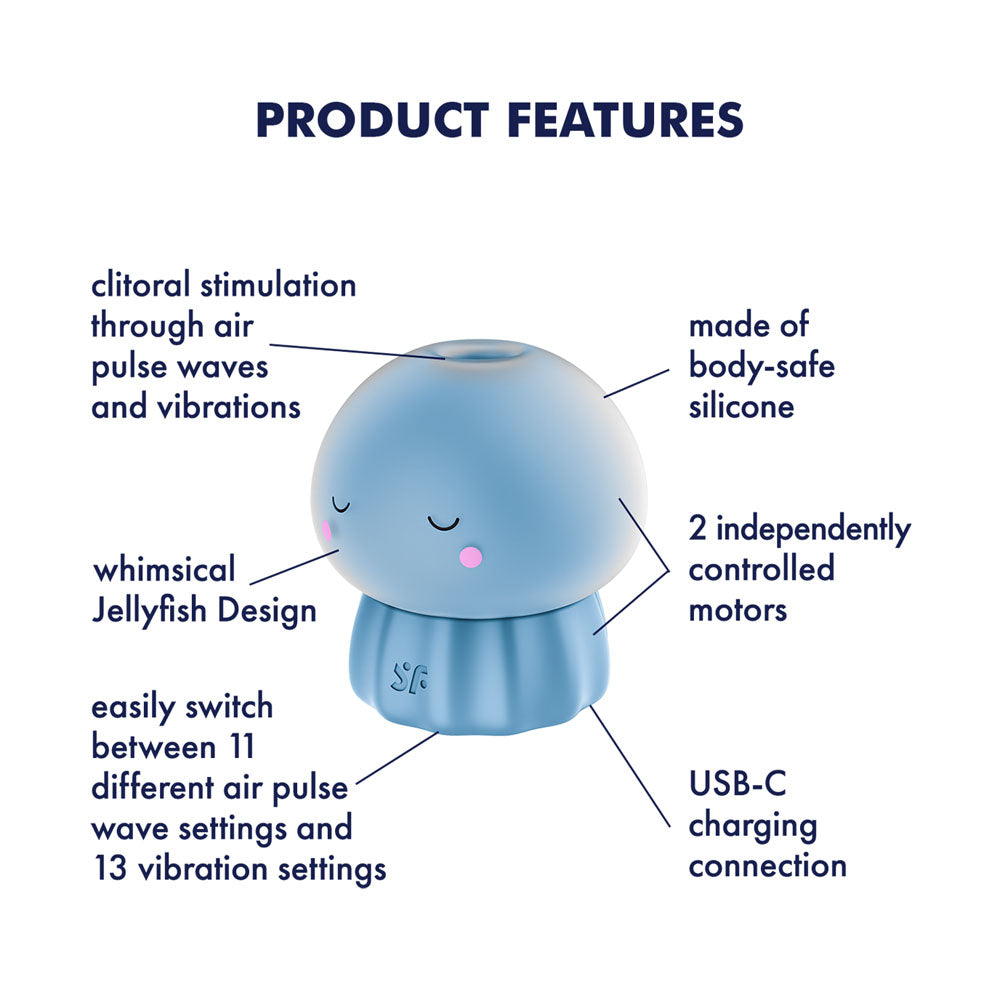 Satisfyer Jelly-cious USB Rechargeable Air Pulse Stimulator